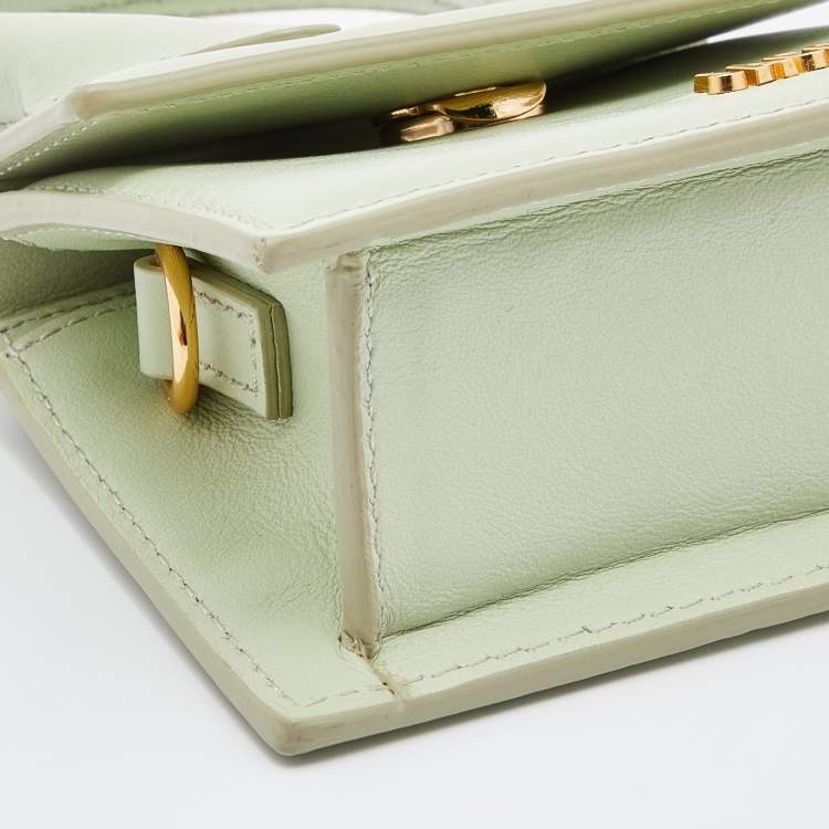 Pre Owned Jacquemus Green Leather Le Chiquito Mini Bag