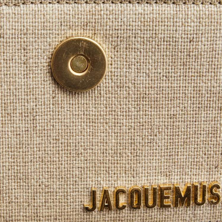 Pre Owned Jacquemus Beige Canvas Mini Le Chiquito Bag