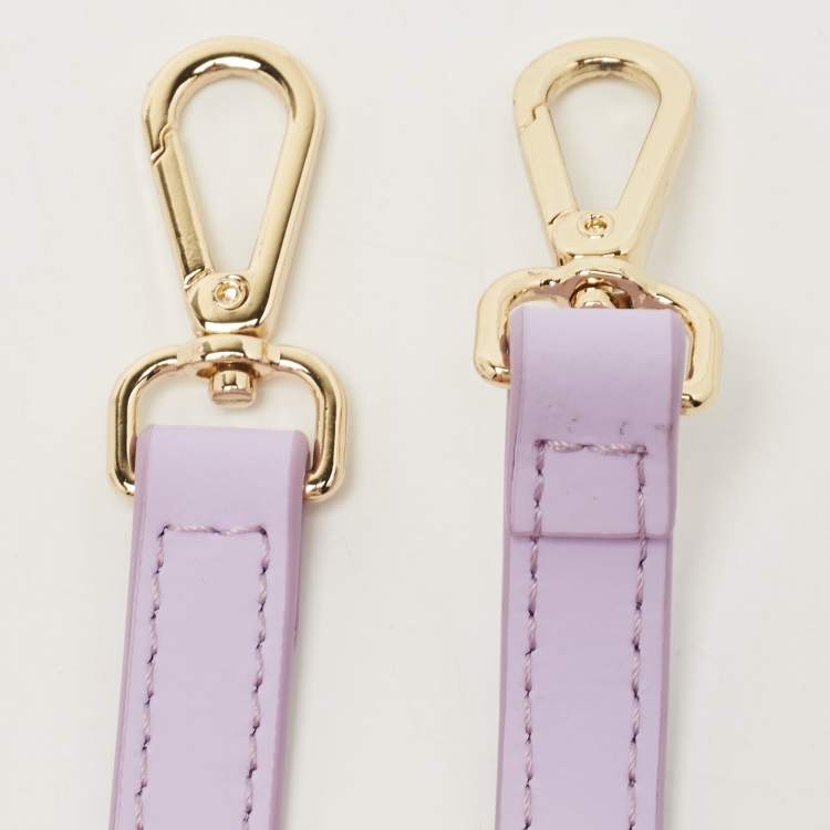 Pre Owned Jacquemus Lilac Leather Mini Le Chiquito Top Handle Bag