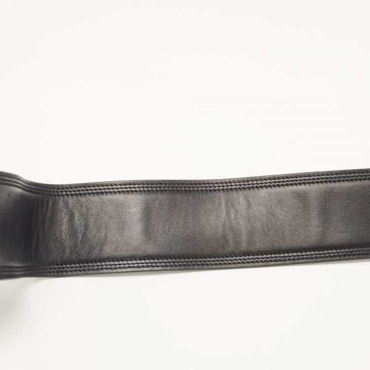 Pre Owned Jacquemus Black Leather Le Ciu Ciu Shoulder Bag