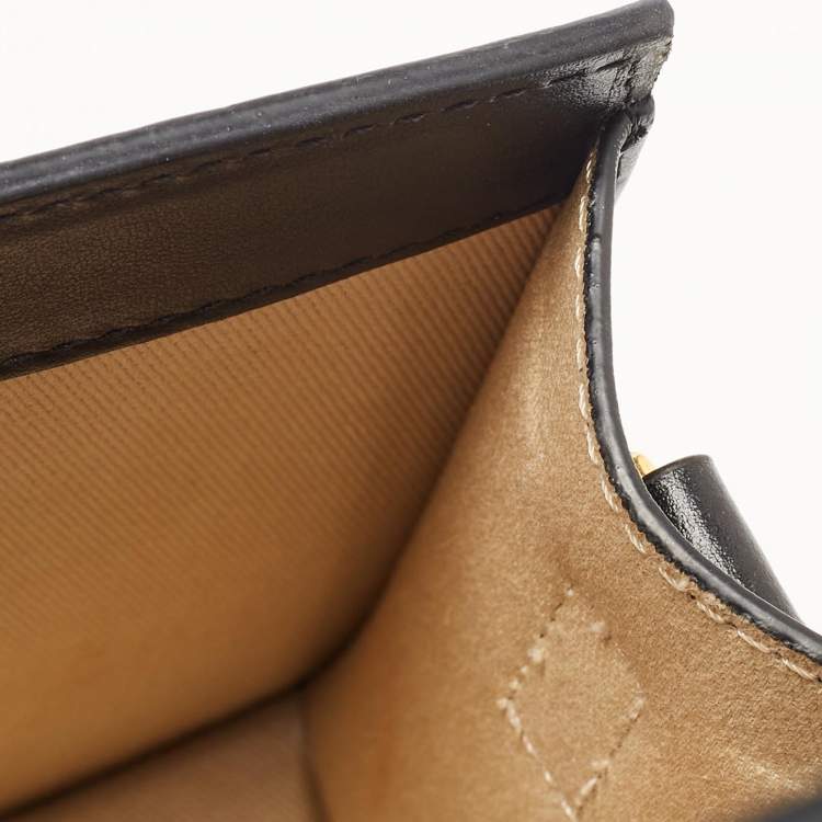 Pre Owned Jacquemus Black Leather Grand Le Chiquito Top Handle Bag