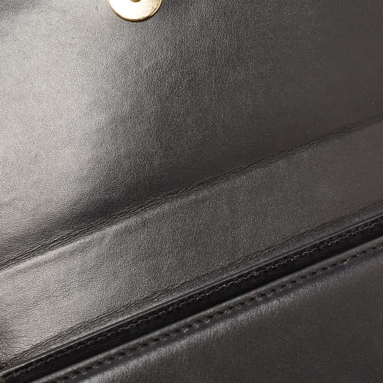 Pre Owned Jacquemus Black Leather Grand Le Chiquito Top Handle Bag