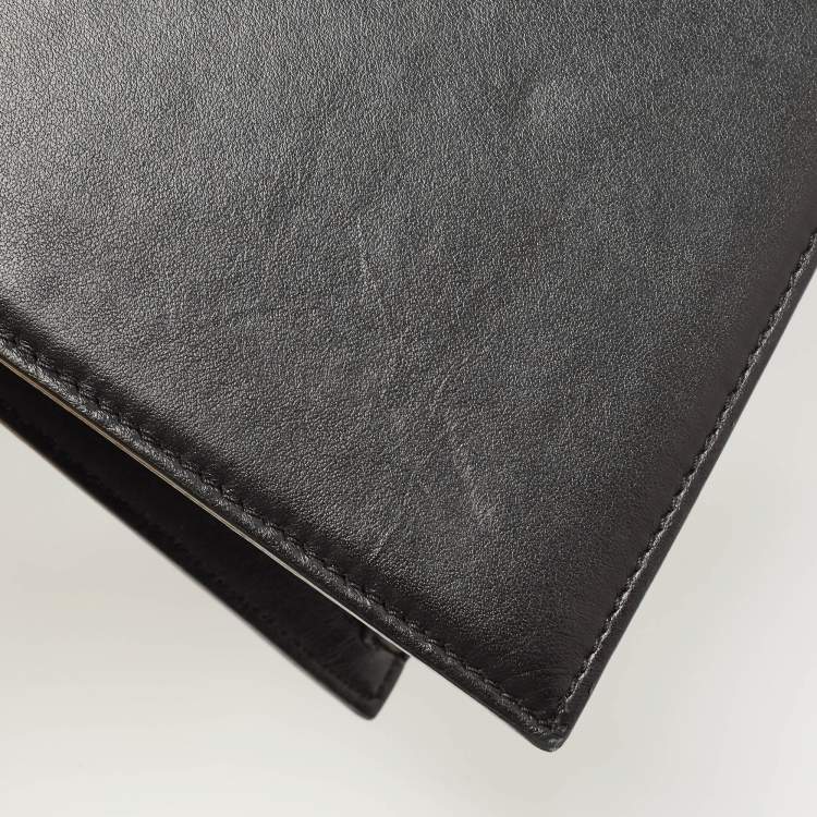 Pre Owned Jacquemus Black Leather Grand Le Chiquito Top Handle Bag