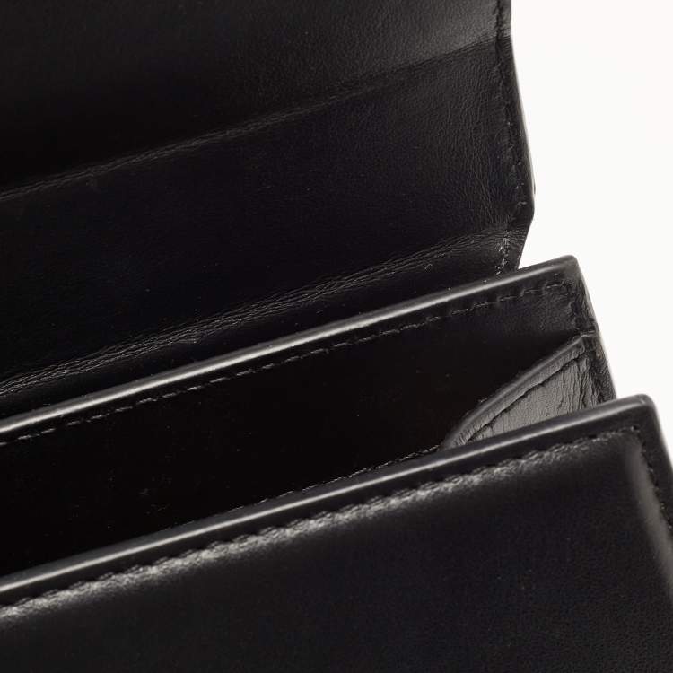 Pre Owned Jacquemus Black Leather Grand Le Chiquito Top Handle Bag