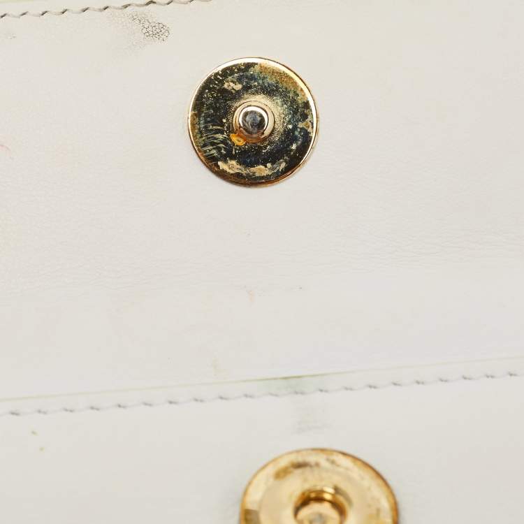 Pre Owned Jacquemus White Leather Le Chiquito Mini Bag
