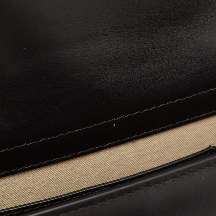 Pre Owned Jacquemus Black Leather Le Grand Bambino Top Handle Bag