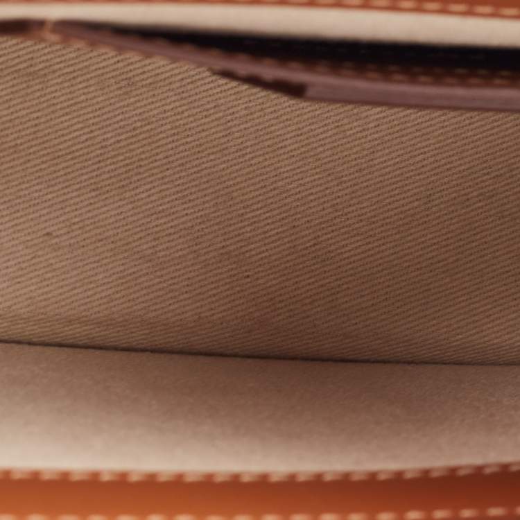 Pre Owned Jacquemus Brown Leather Le Bambino Long Shoulder Bag