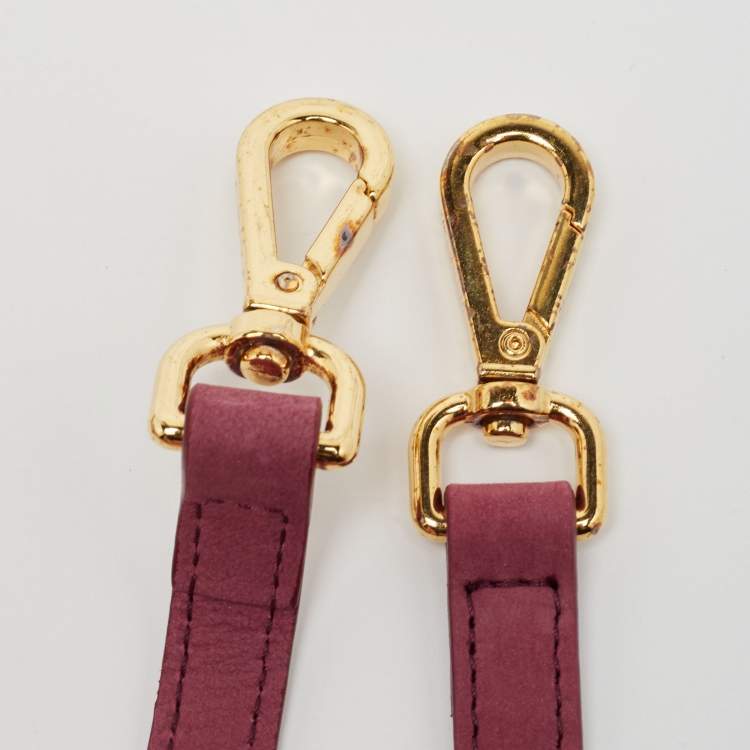 Pre Owned Jacquemus Pink Nubuck Le Grand Bambino Top Handle Bag