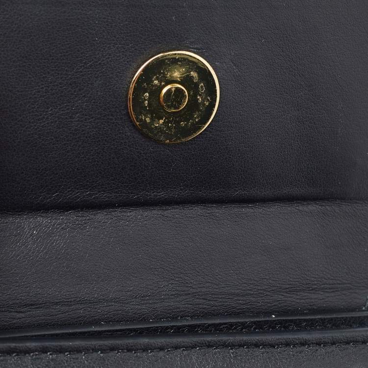 Pre Owned Jacquemus Black Leather Mini Le Chiquito Bag