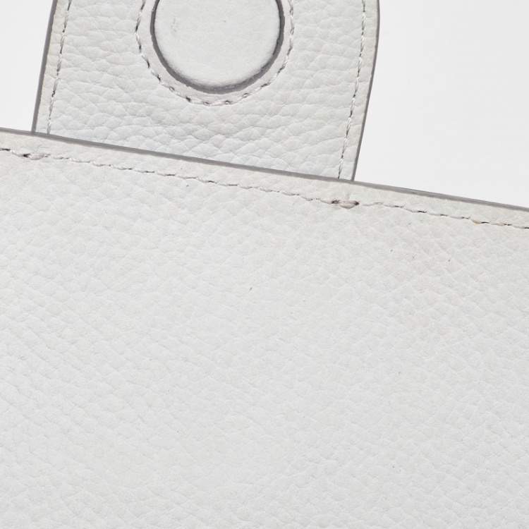 Pre Owned Jacquemus Grey Leather Le Grand Bambino Top Handle Bag