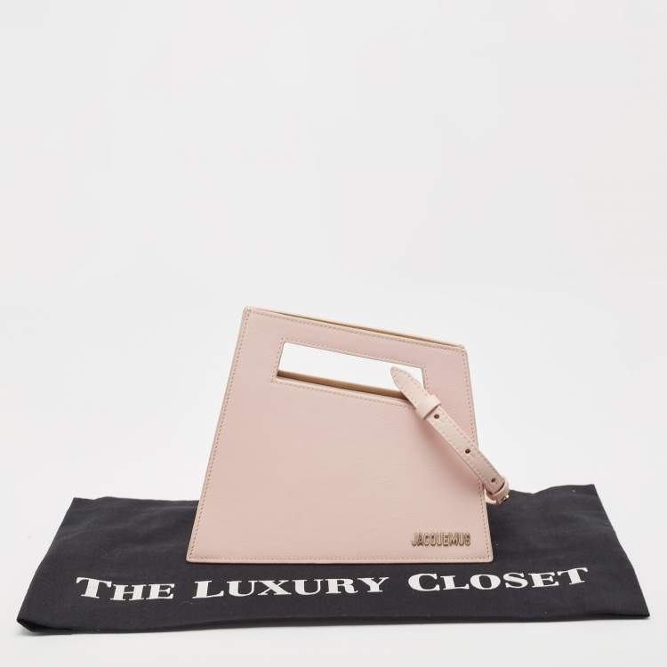 مملوكة مسبقًا Jacquemus Pink Leather Le Petit Satchel