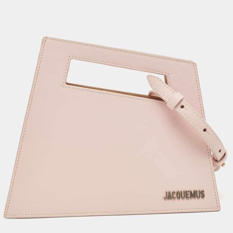 مملوكة مسبقًا Jacquemus Pink Leather Le Petit Satchel