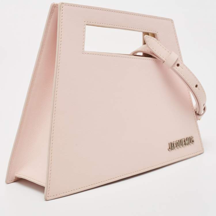 مملوكة مسبقًا Jacquemus Pink Leather Le Petit Satchel