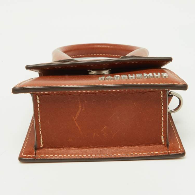 Pre Owned Jacquemus Brown Leather Le Chiquito Mini Bag