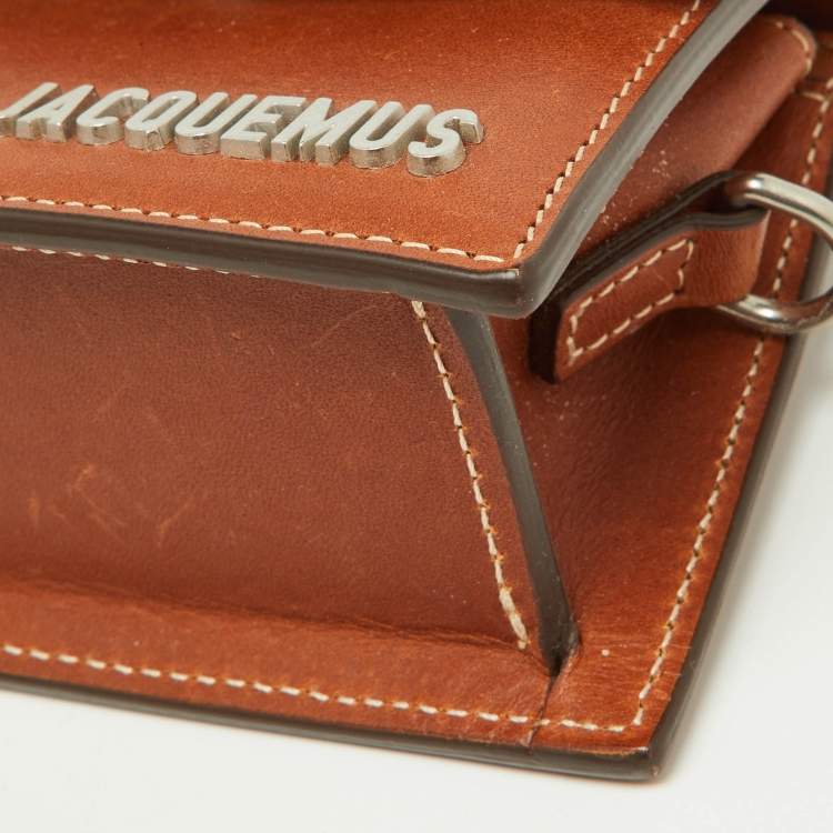 Pre Owned Jacquemus Brown Leather Le Chiquito Mini Bag