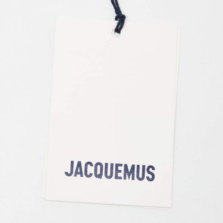 Pre Owned Jacquemus Brown Leather Le Bisou Perle Shoulder Bag