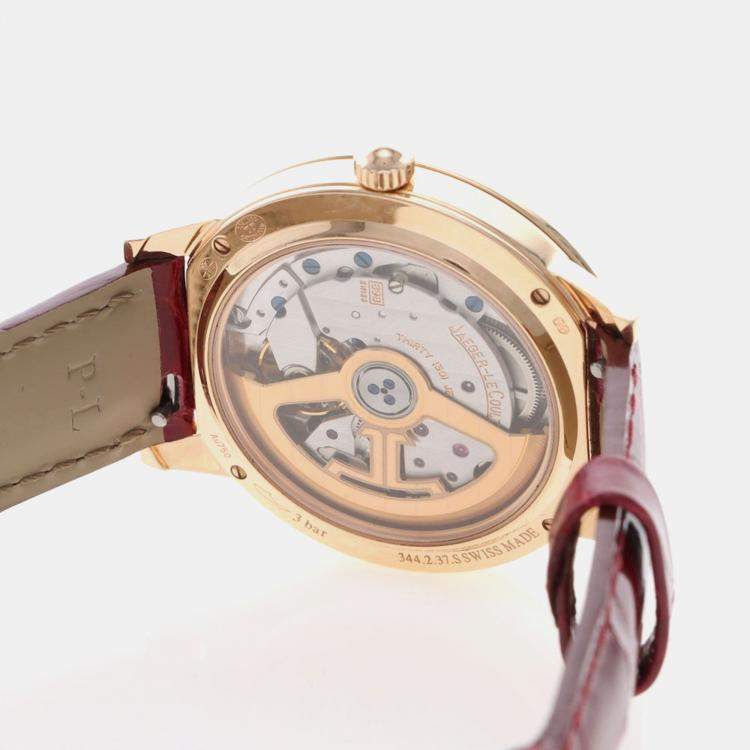 مملوكة مسبقًا Jaeger-LeCoultre Rendez-Vous Q3442520 Automatic Rose Gold Women's Wristwatch 34 mm