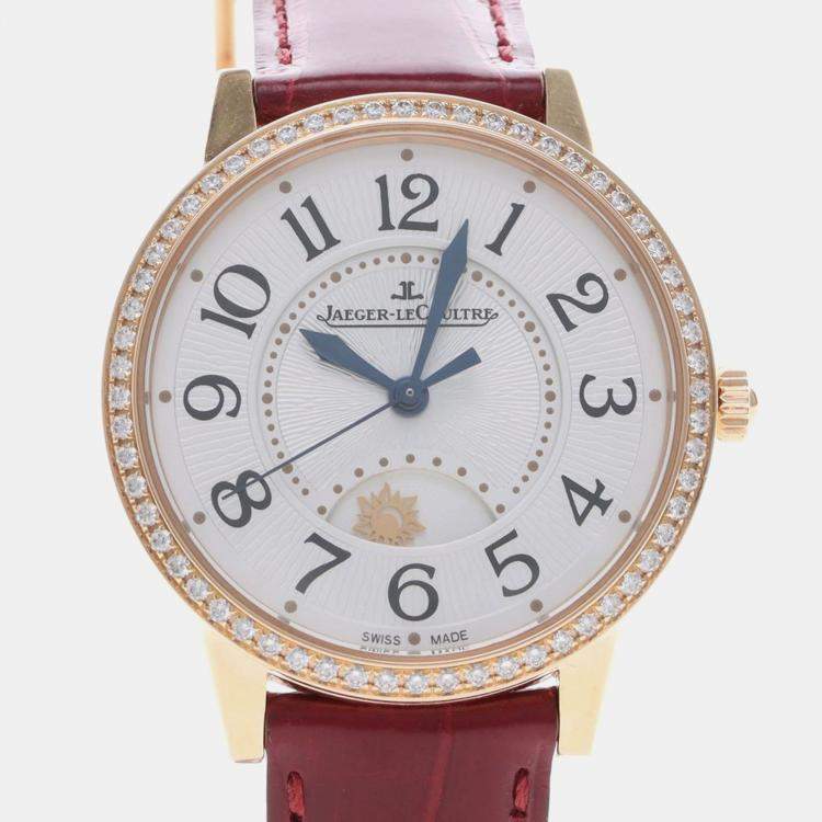مملوكة مسبقًا Jaeger-LeCoultre Rendez-Vous Q3442520 Automatic Rose Gold Women's Wristwatch 34 mm