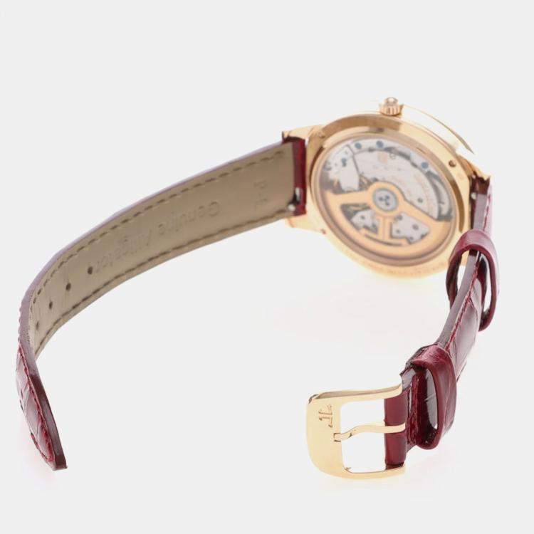 مملوكة مسبقًا Jaeger-LeCoultre Rendez-Vous Q3442520 Automatic Rose Gold Women's Wristwatch 34 mm