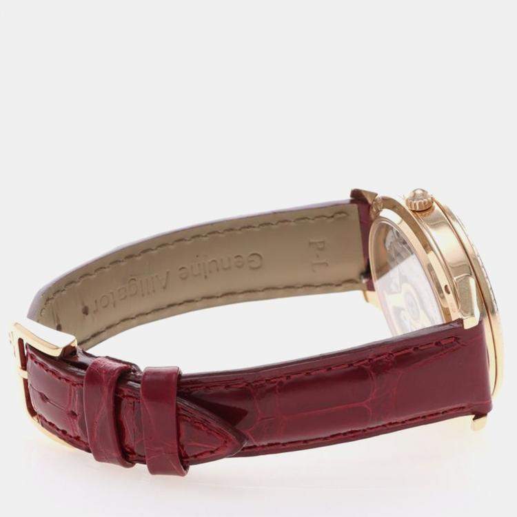 مملوكة مسبقًا Jaeger-LeCoultre Rendez-Vous Q3442520 Automatic Rose Gold Women's Wristwatch 34 mm