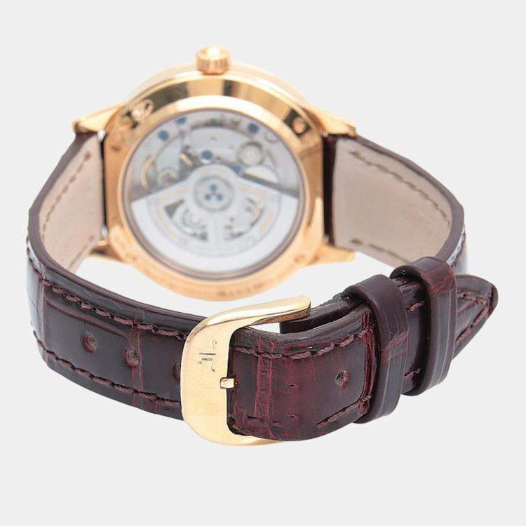 Pre Owned Jaeger-LeCoultre Rendez-Vous Diamond Automatic Rose Gold Women's Wristwatch 29 mm