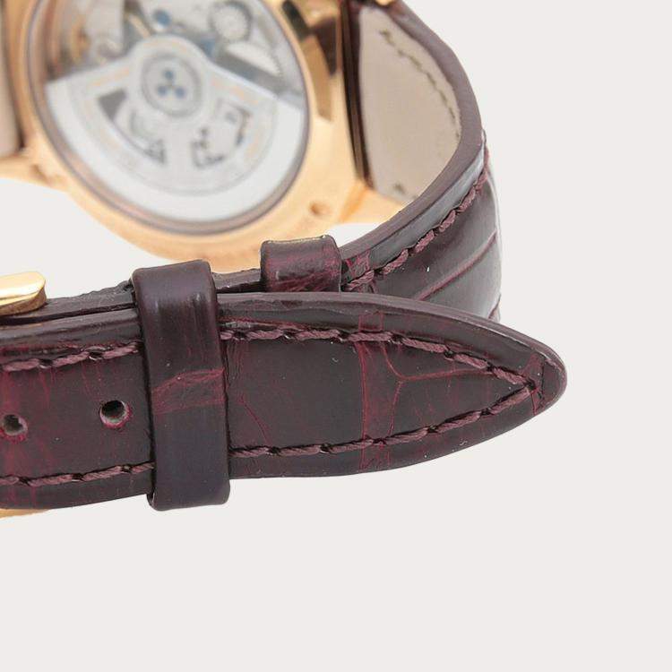 Pre Owned Jaeger-LeCoultre Rendez-Vous Diamond Automatic Rose Gold Women's Wristwatch 29 mm
