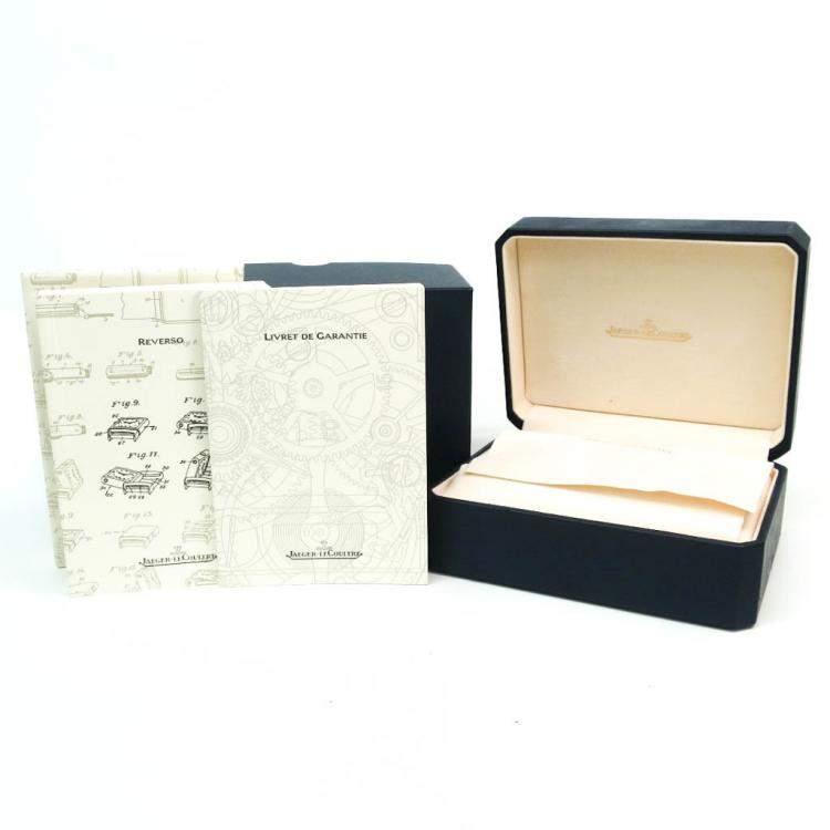 Pre Owned Jaeger LeCoultre Silver Stainless Steel Reverso 252.8.47 Quartz Women's Wristwatch 23 MM