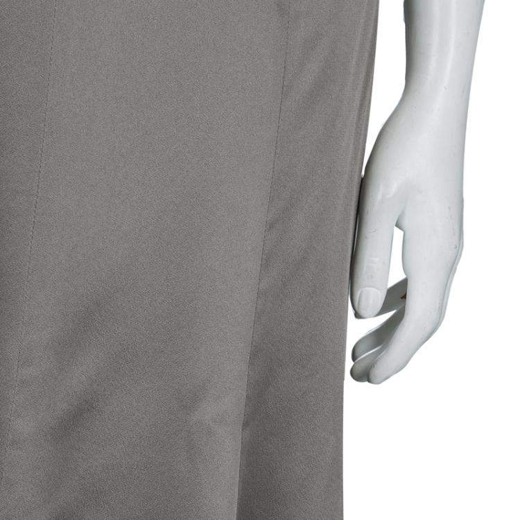 Pre Owned Jason Wu Grey A-Line Skirt M