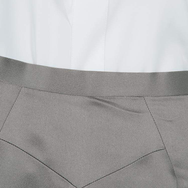 Pre Owned Jason Wu Grey A-Line Skirt M