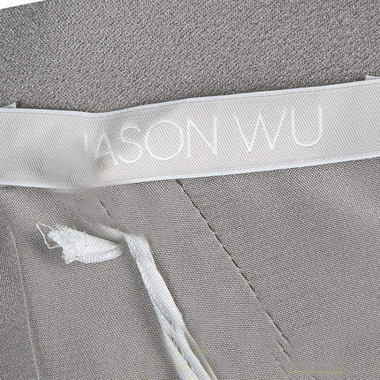 Pre Owned Jason Wu Grey A-Line Skirt M