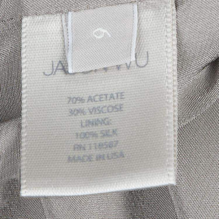 Pre Owned Jason Wu Grey A-Line Skirt M
