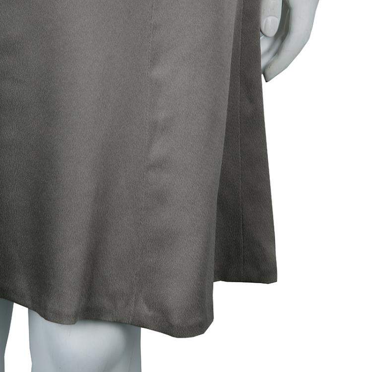 Pre Owned Jason Wu Grey A-Line Skirt L