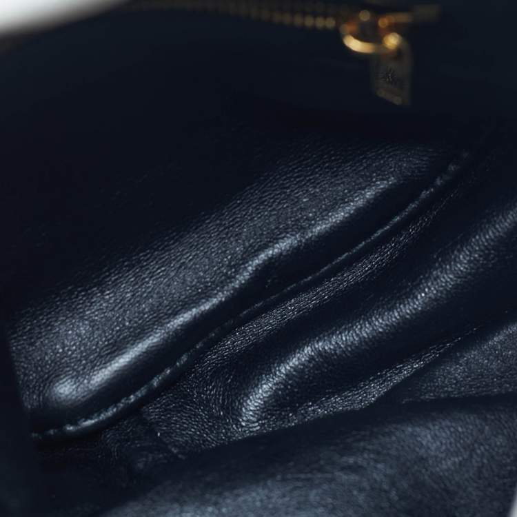 Pre Owned Jil Sander White Leather Sphere Pouch