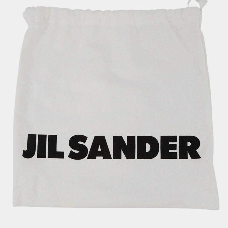 Pre Owned Jil Sander Cannolo Belt Bag Seafoam Leather Size Micro