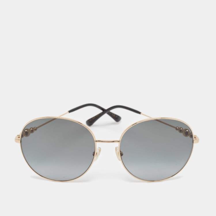 Jimmy Choo shops Round Metal sunglasses