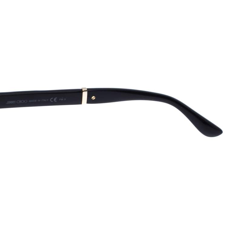 Pre Owned Jimmy Choo Brown Tortoise Glee Sunglasses