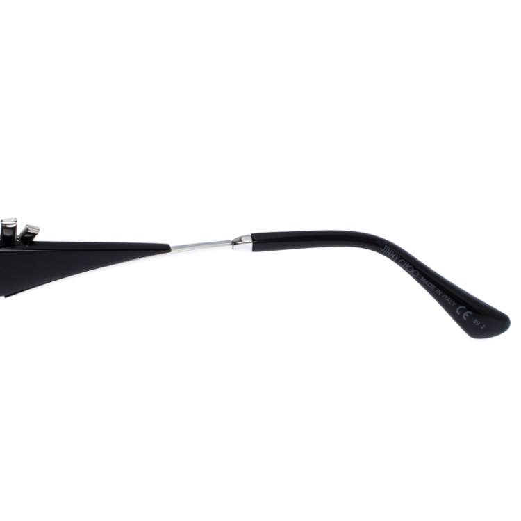 Pre Owned Jimmy Choo Black/Silver Jade Mirror Sunglasses
