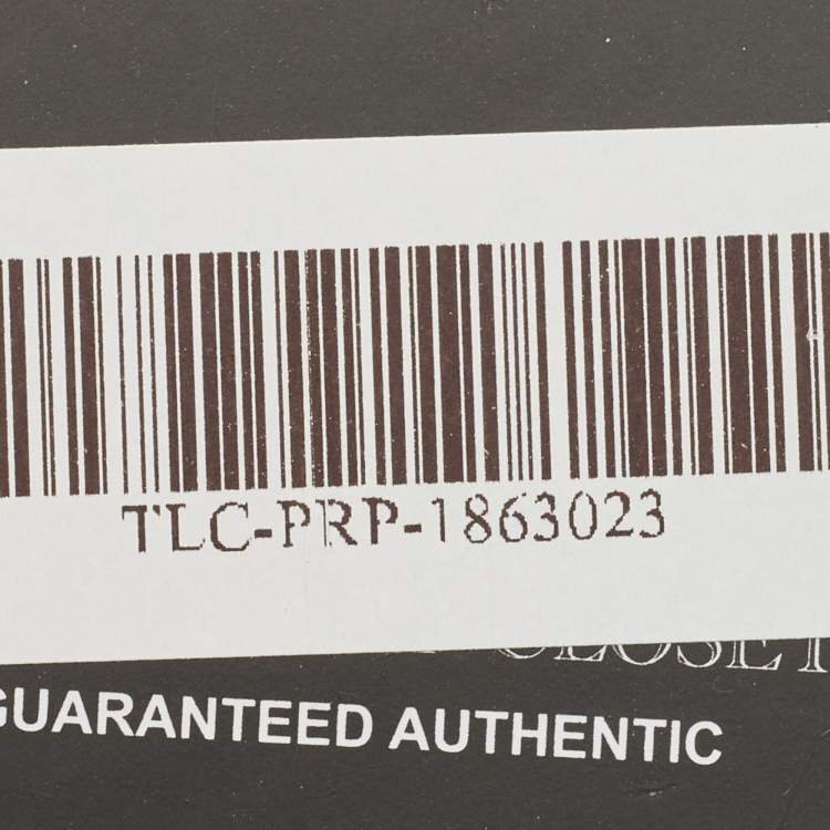 مملوكة مسبقًا Jimmy Choo Beige Leather Logo Embossed Card Holder