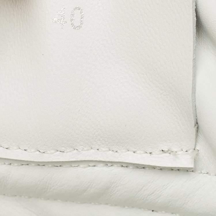 مملوكة مسبقًا Jimmy Choo Multicolor Glitter and Leather Raine Lace Up Sneakers Size 40