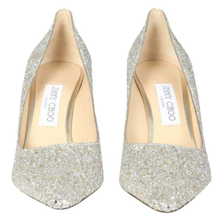 Jimmy Choo Multicolor Glitter Romy Pumps Size IT 39 Jimmy Choo | TLC