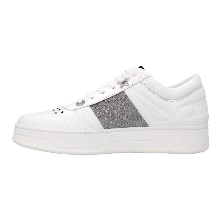 スニーカー Jimmy Choo Jimmy Choo Sneakers White Jimmy Choo - Diamond Light Maxi Sneaker in White