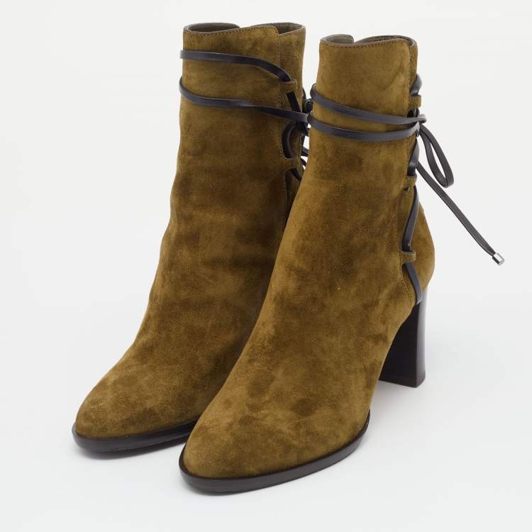 Jimmy choo outlet brown suede boots