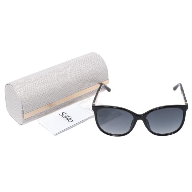 Pre Owned Jimmy Choo Black/ Blue Gradient Charly/F/S Square Sunglasses