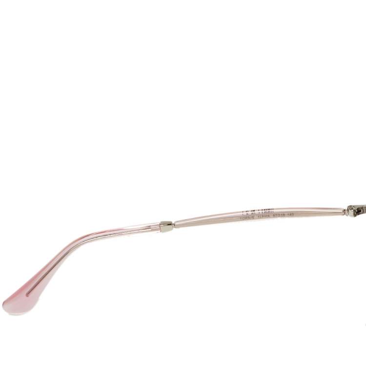 Pre Owned Jimmy Choo Purple Havana/ Khaki Gradient Tora Pilot Sunglasses
