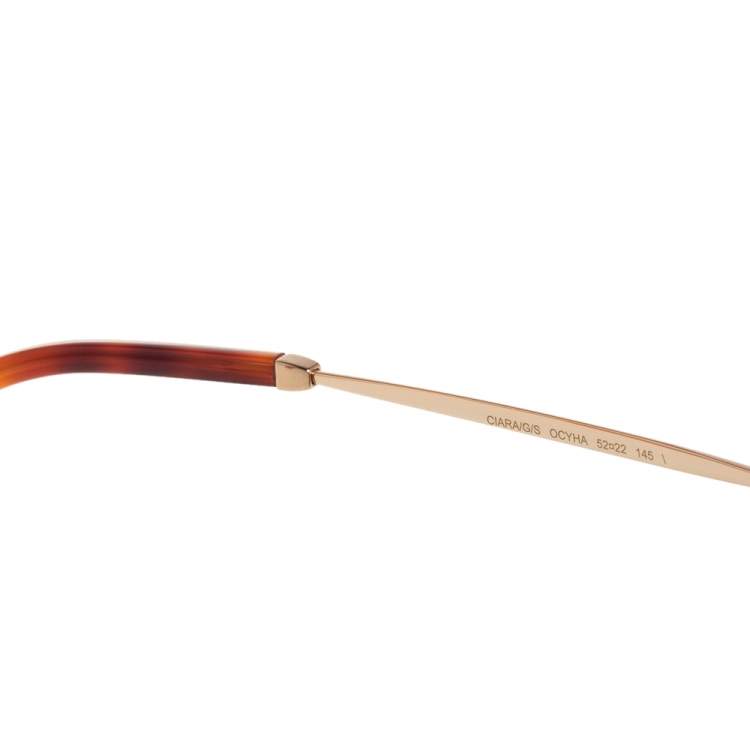 Pre Owned Jimmy Choo Brown / Brown Gradient OCHYA Ciara Cat Eye Sunglasses