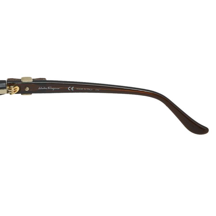 مملوكة مسبقًا Salvatore Ferragamo Brown/ Brown Gradient SF760S Cat Eye Sunglasses