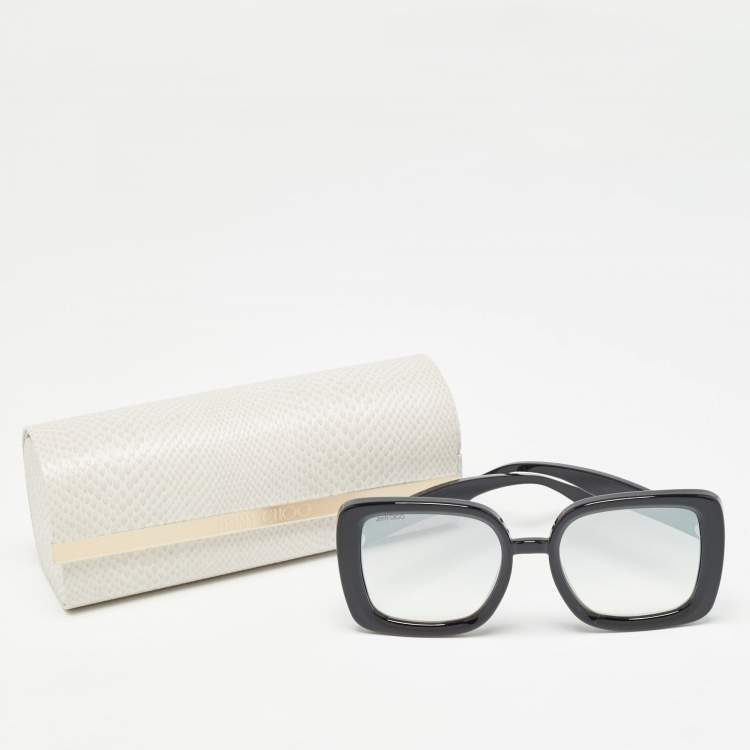 Pre Owned Jimmy Choo Black Gradient CAIT/S NS8 Frame Square Sunglasses