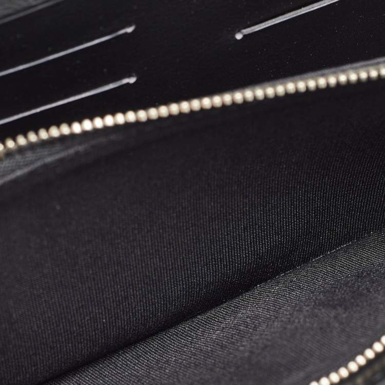 Pre Owned Jimmy Choo Black Satin Margot Chain Clutch
