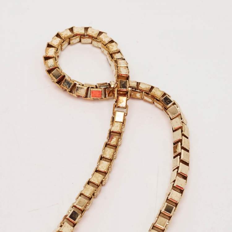 Pre Owned Jimmy Choo Neon Pink Acrylic Sweetie Chain Clutch