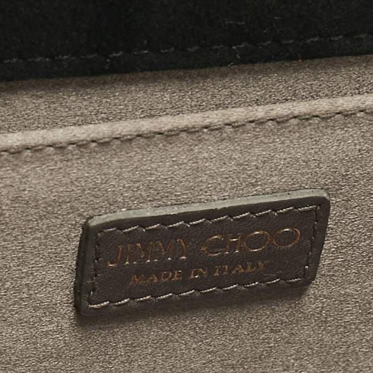 Pre Owned Jimmy Choo Multicolor Holographic Eye Acrylic Candy Chain Clutch